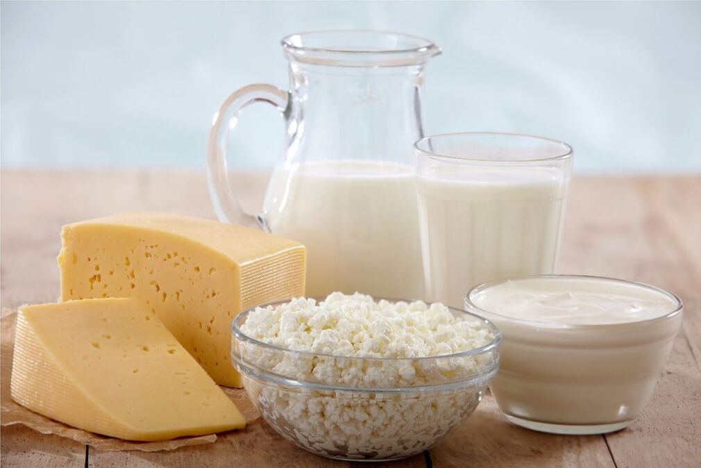 Milchprodukte zur Brustvergrößerung